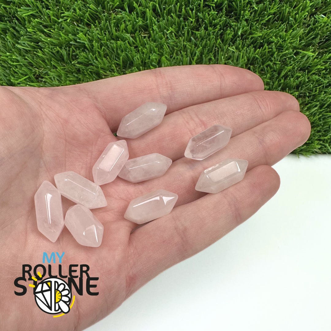 Double Pointe Quartz Rose