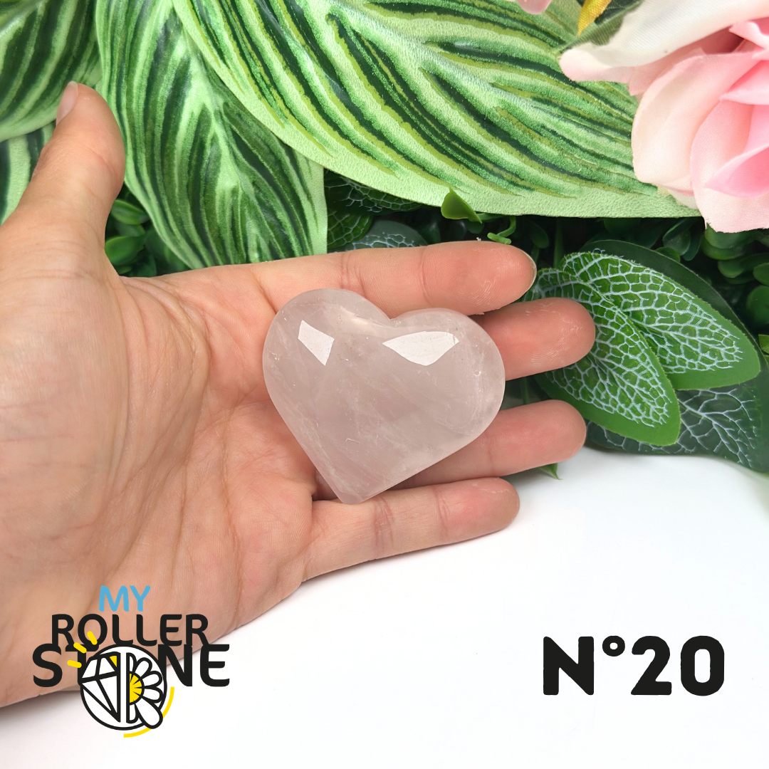 Cœur en Quartz rose