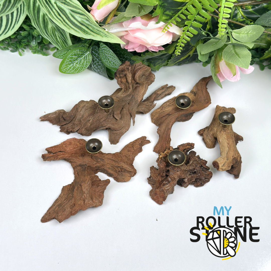 Socle en bois brut