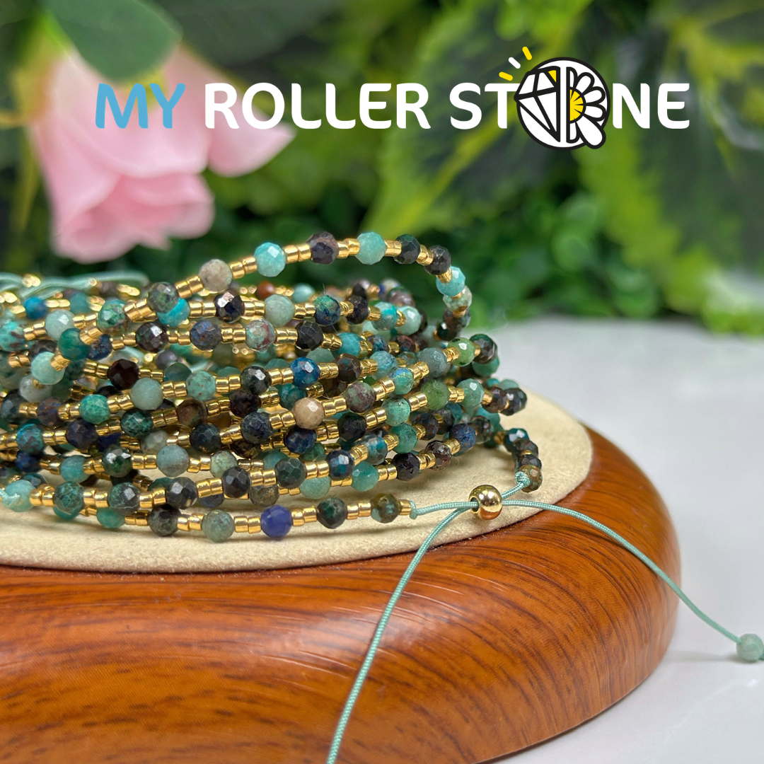 Bracelet Ajustable Chrysocolle