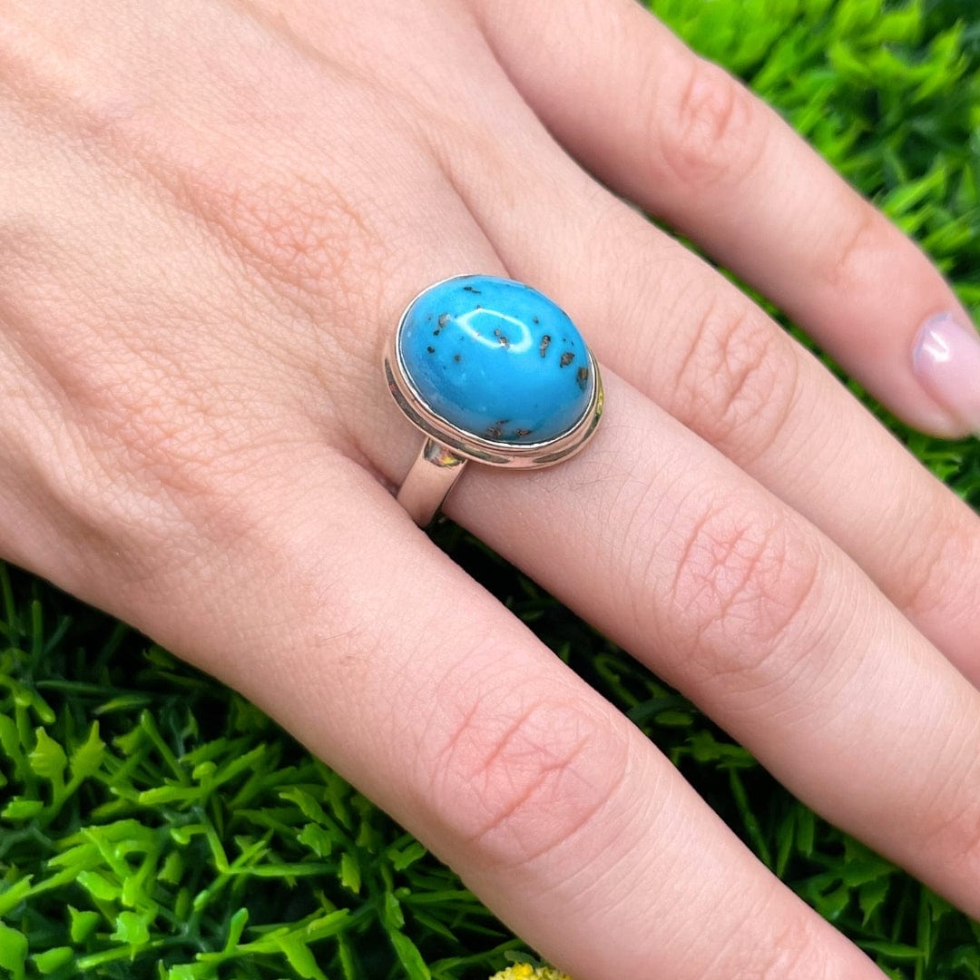 Bague Argent 925 Turquoise Perse #38