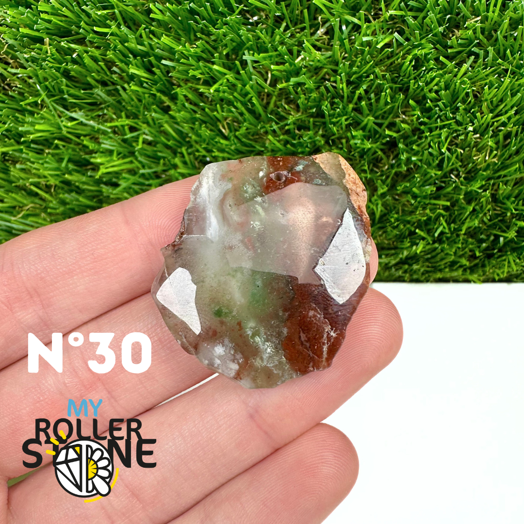 Pendentif Percé Aquaprase tranche 5A