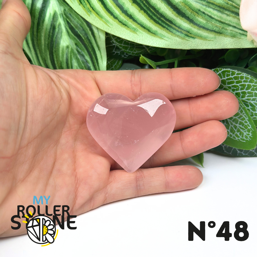 Cœur en Quartz rose