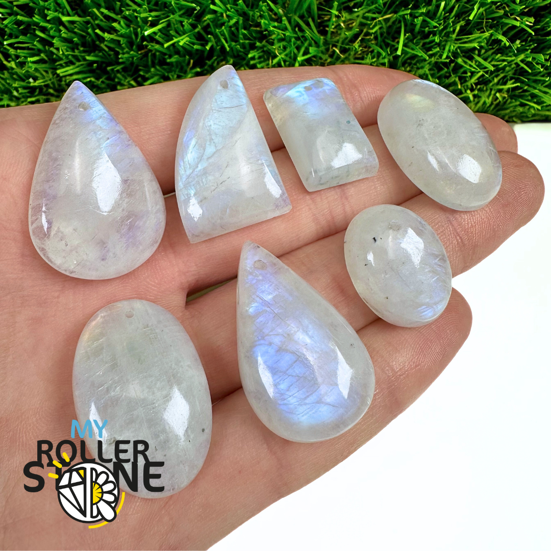 Pendentifs Pierre de lune Forme Libre 5A