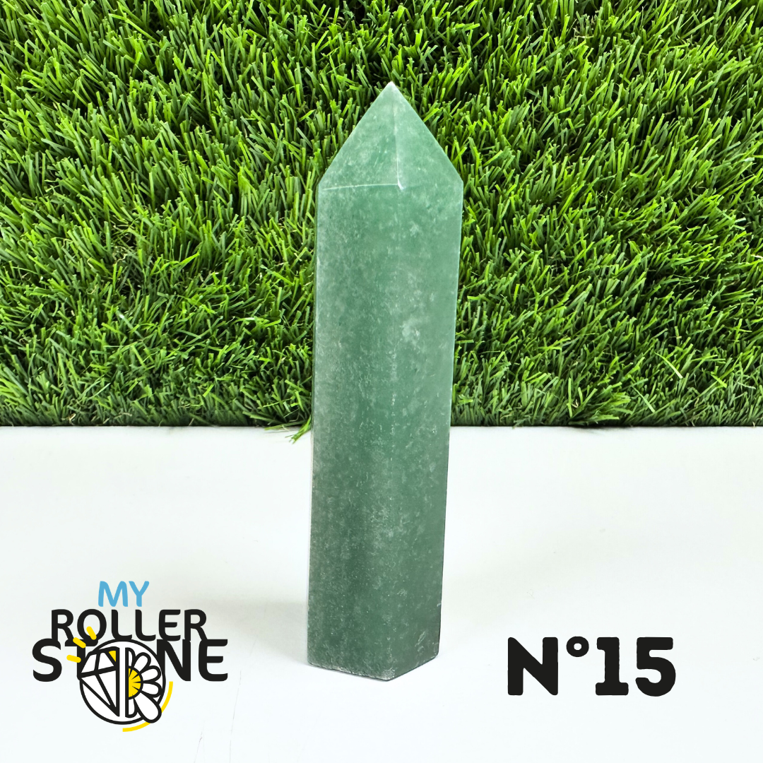 Pointes Pierre Aventurine Verte