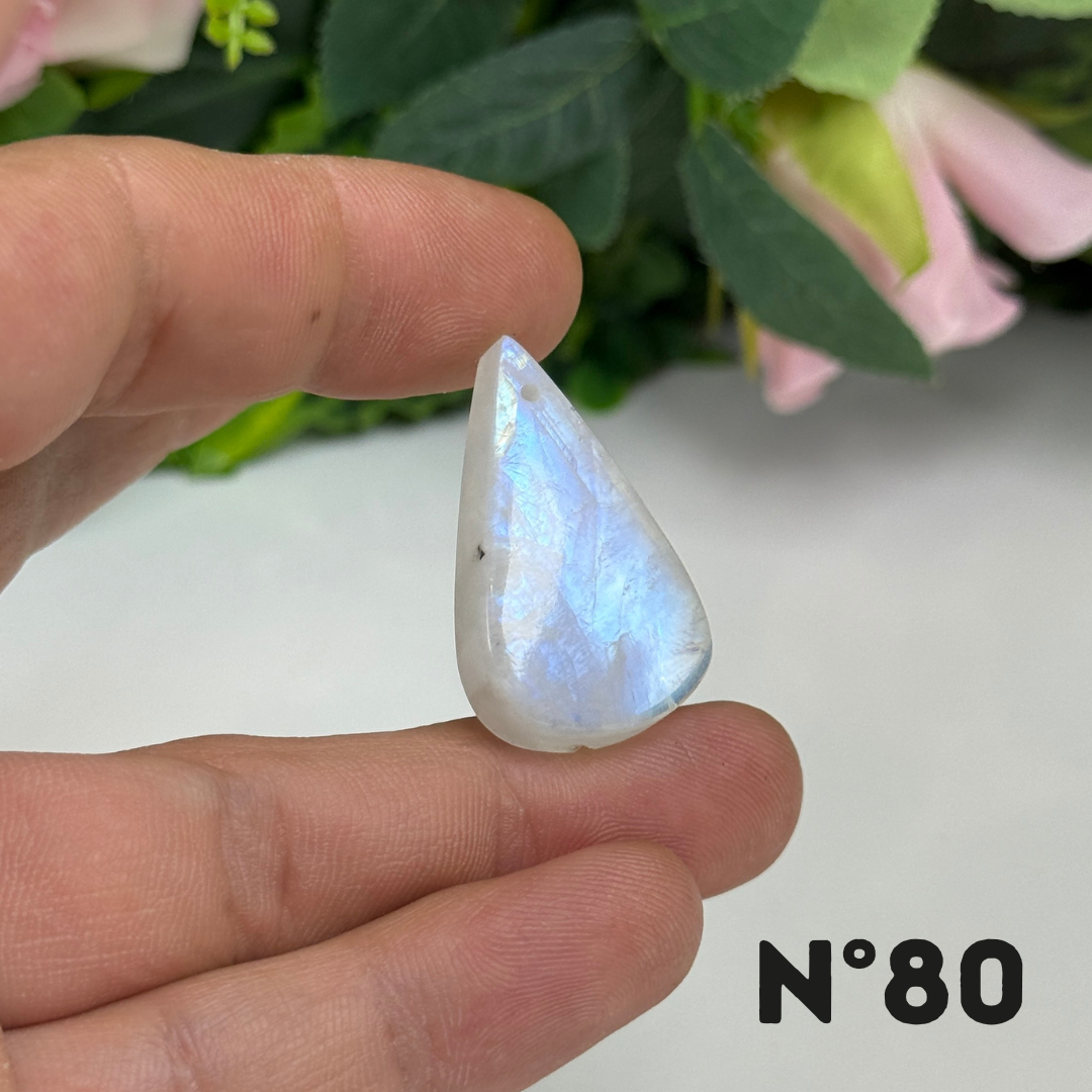 Pendentifs Pierre de lune Forme Libre 5A