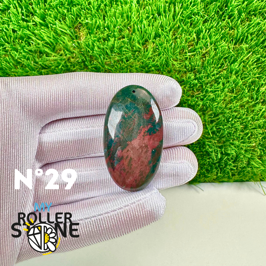 Pendentif Percé Héliotrope