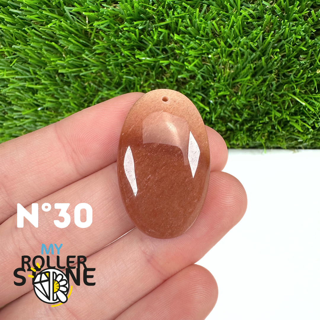 Pendentif Percé Amazonite Pêche