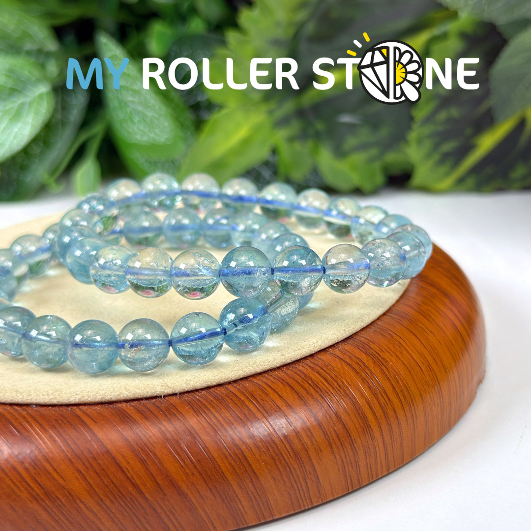 Bracelet Topaze Bleue 7A
