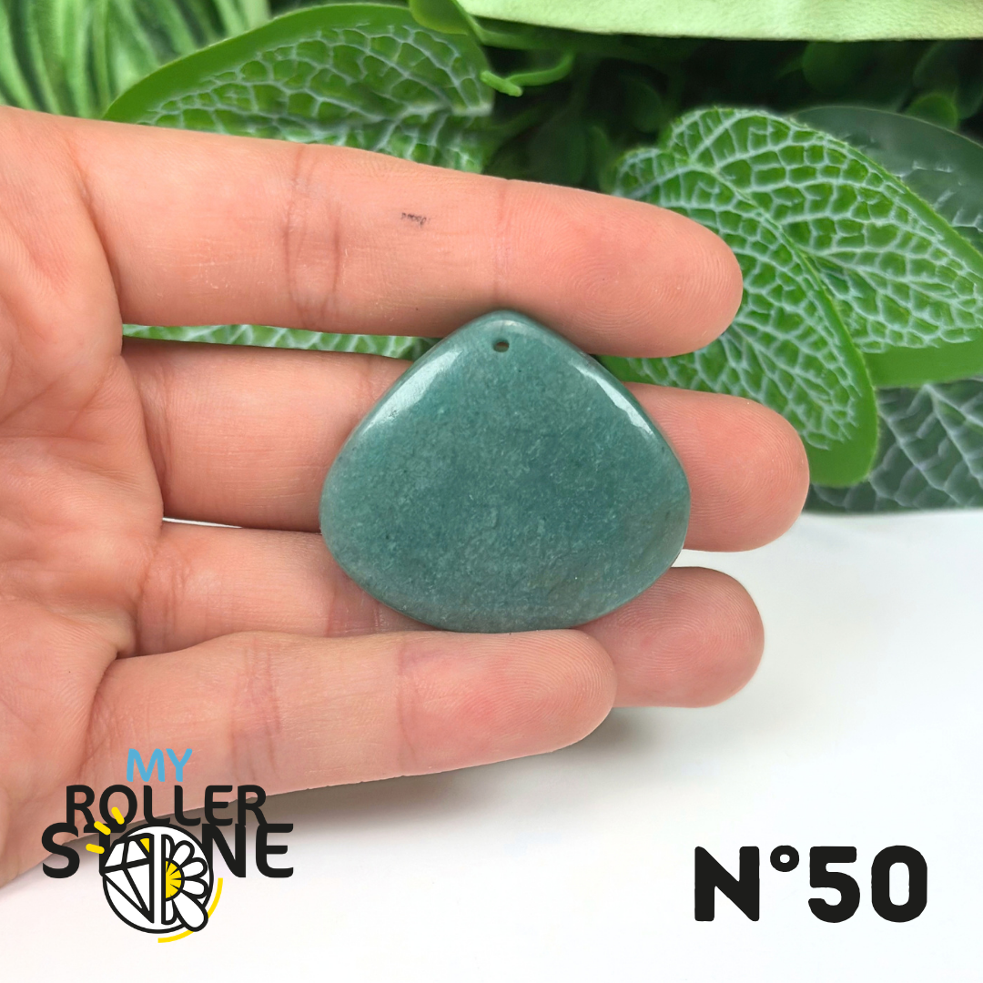 Pendentif Amazonite Brésil 5A