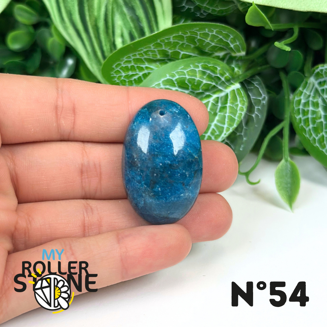 Pendentif Apatite bleue 5A