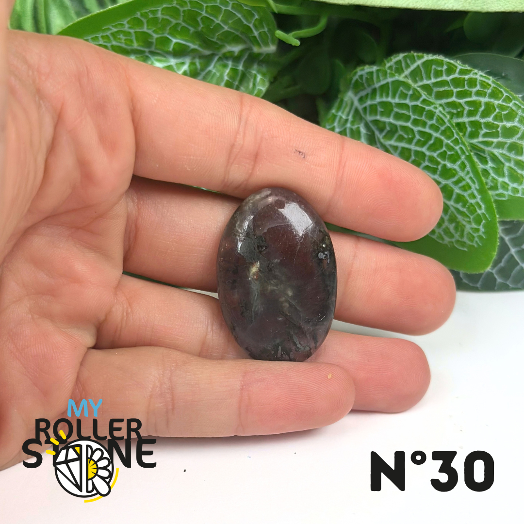 Pendentif Iolite et Pierre du soleil Percé