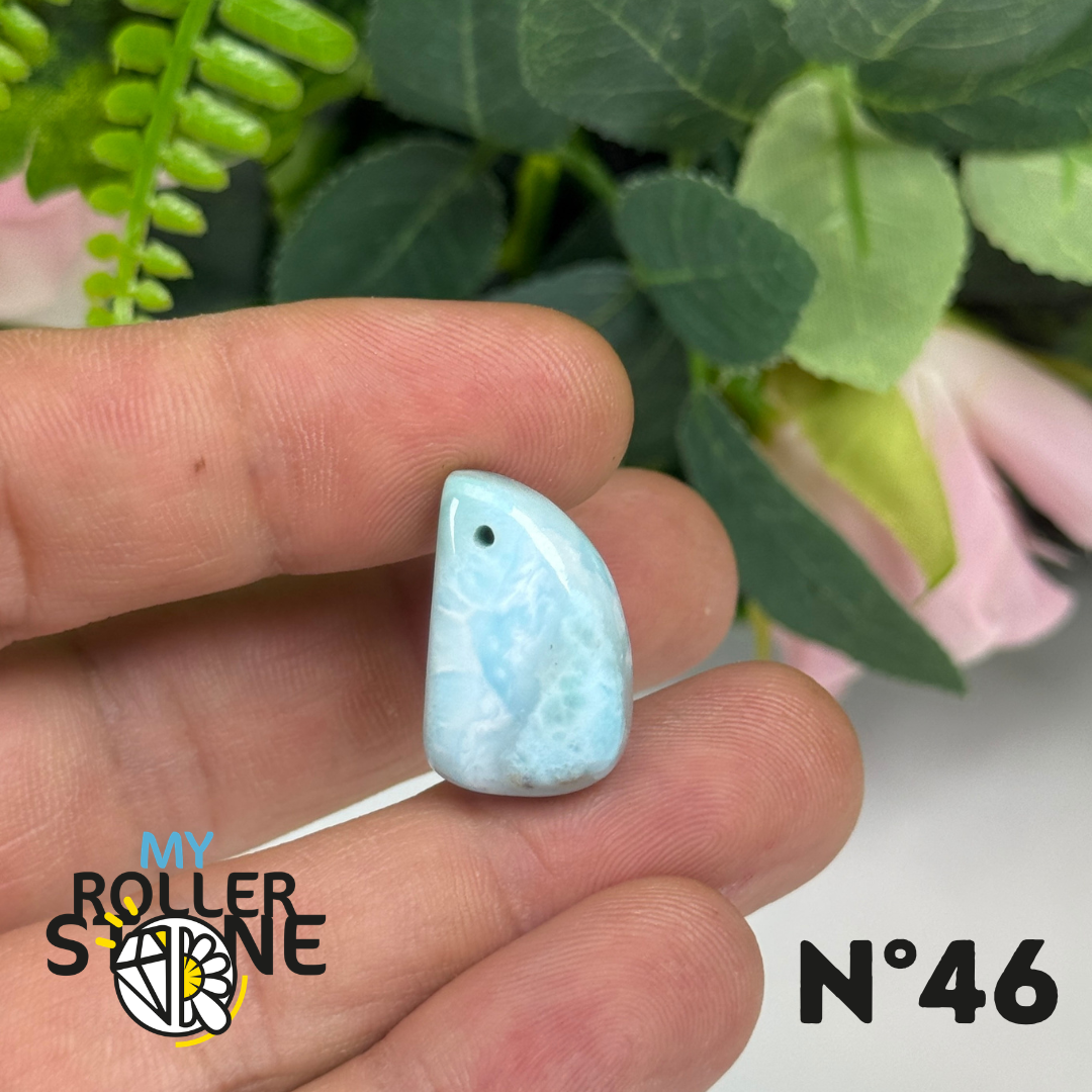 Pendentif Larimar 5A percé