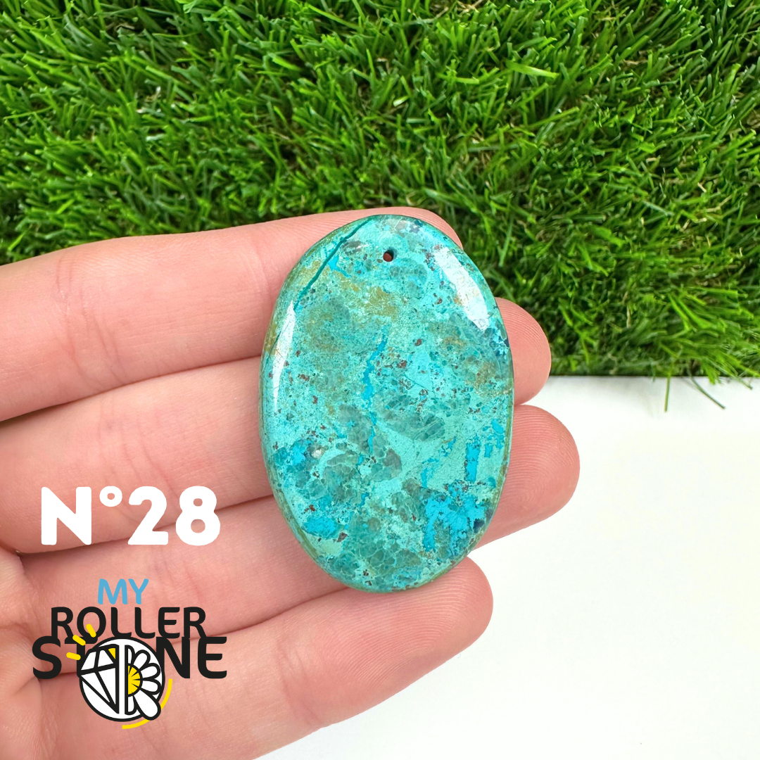 Pendentif Percé Shattuckite 5A