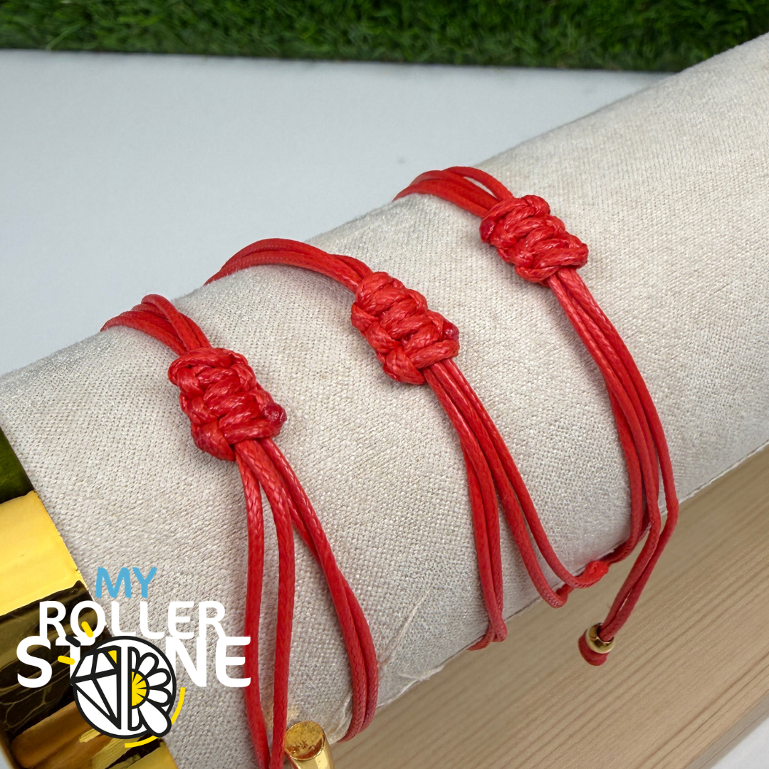 Bracelet Trèfle à Quatre Feuilles Réglable – Acier Inoxydable Argenté Doré