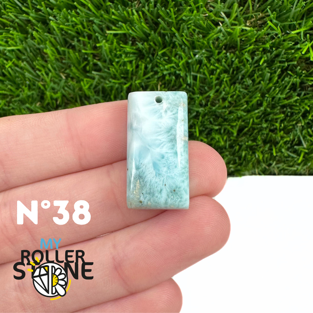 Pendentif Larimar 5A percé