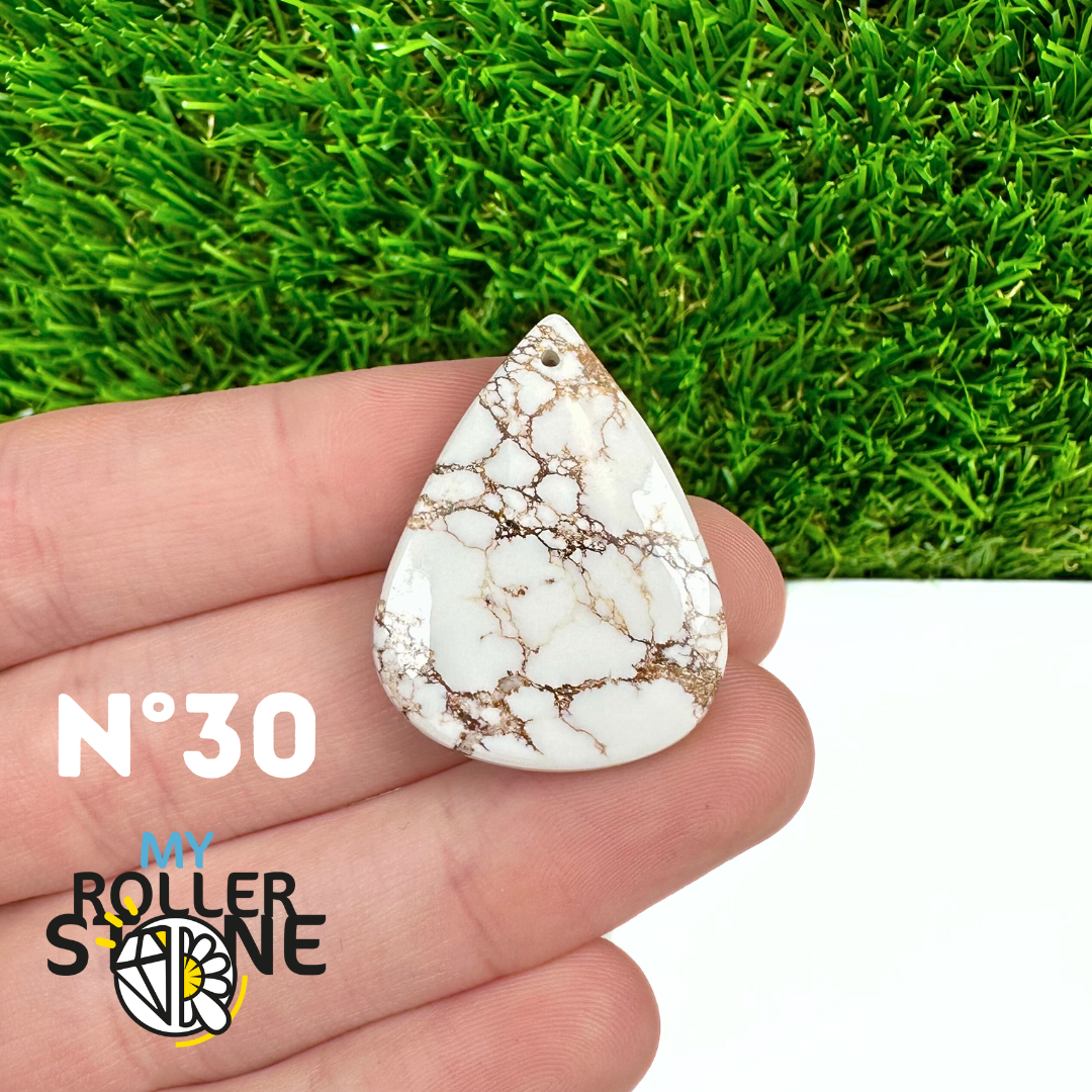 Pendentif en Magnésite « Cheval Sauvage »