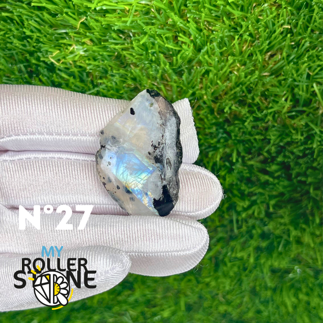 Pendentif Percé Pieristérite tranche semi brute 5A