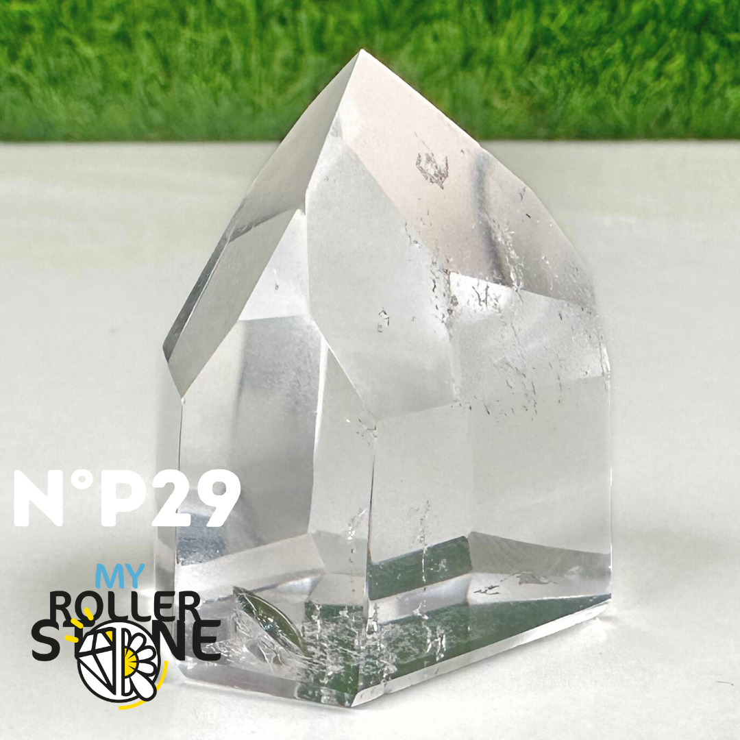 Pointe en Cristal de Roche Petite Taille