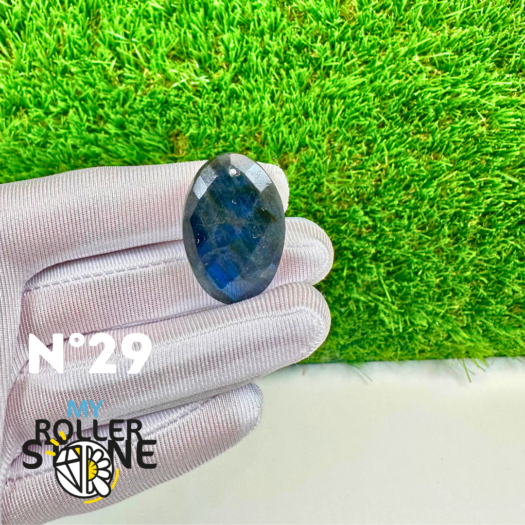 Pendentifs Labradorite blue fire Facettée 5A