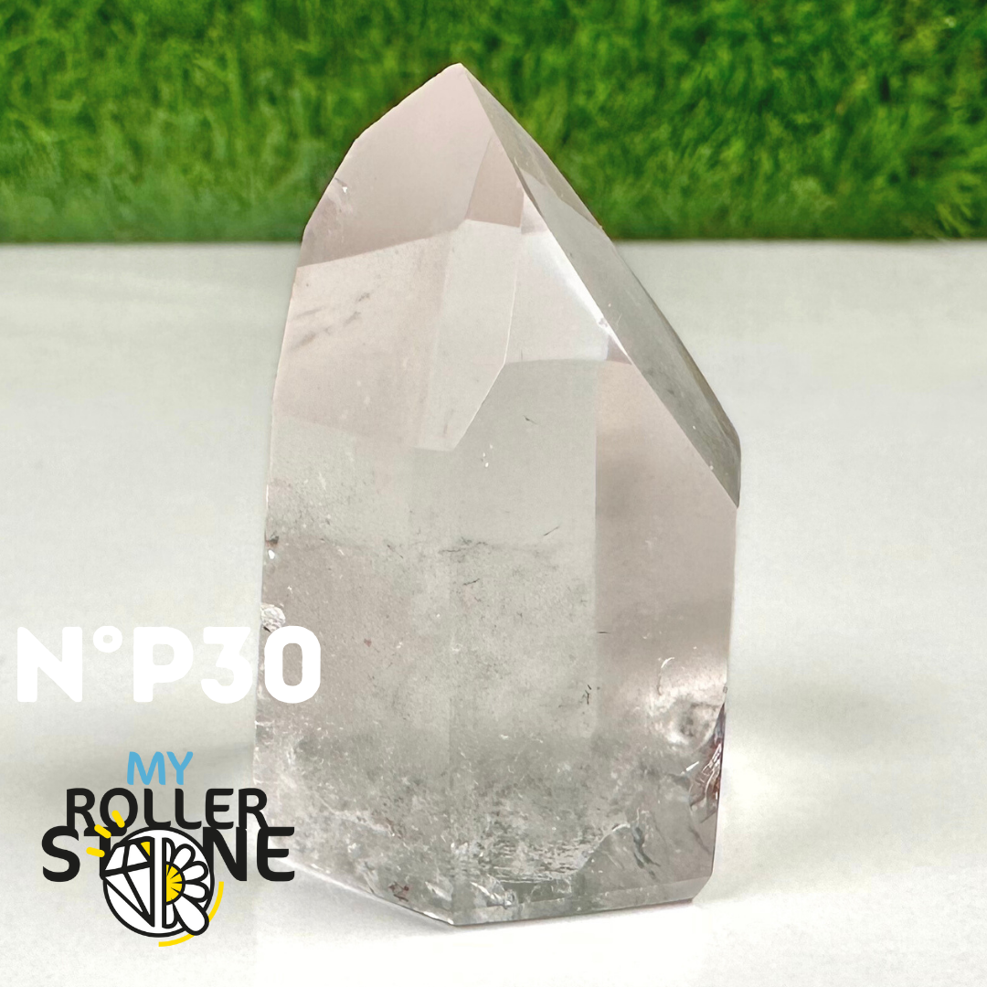 Pointe en Cristal de Roche Petite Taille