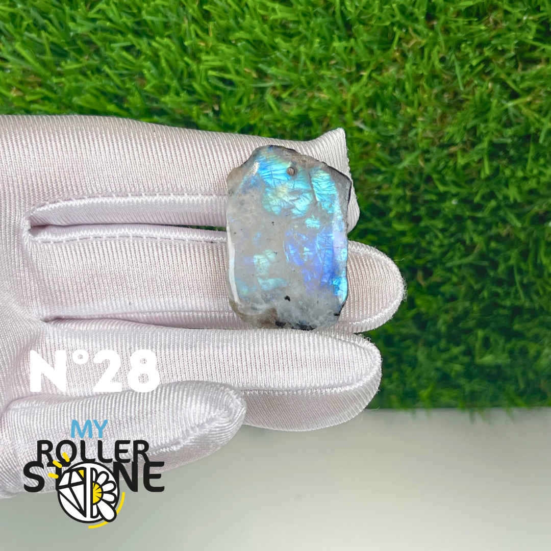 Pendentif Percé Pieristérite tranche semi brute 5A