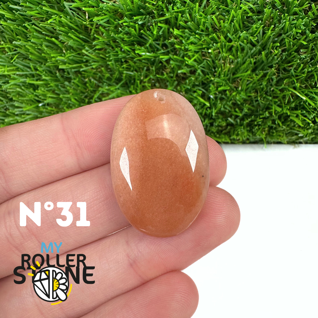 Pendentif Percé Amazonite Pêche