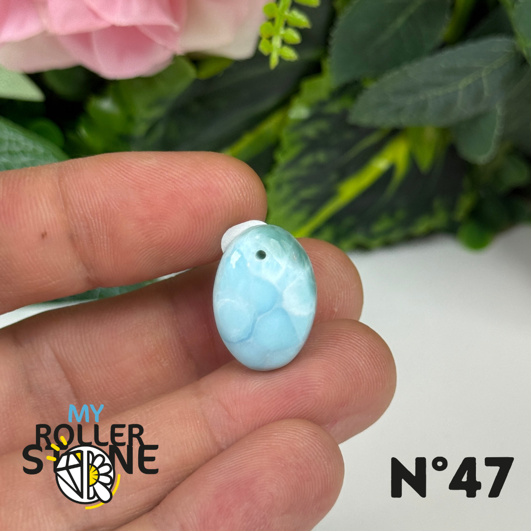 Pendentif Larimar 5A percé