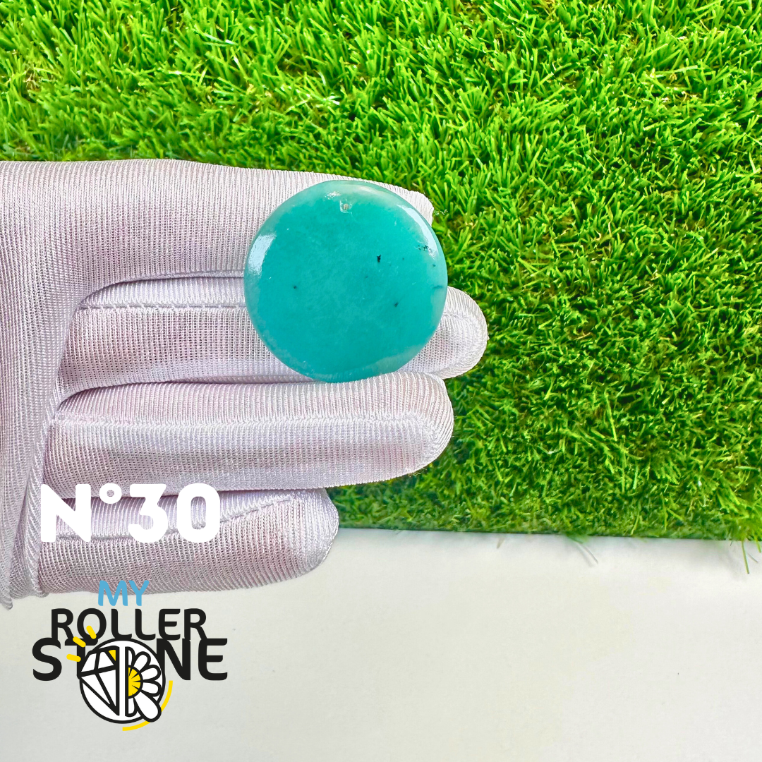 Pendentif Amazonite bleue