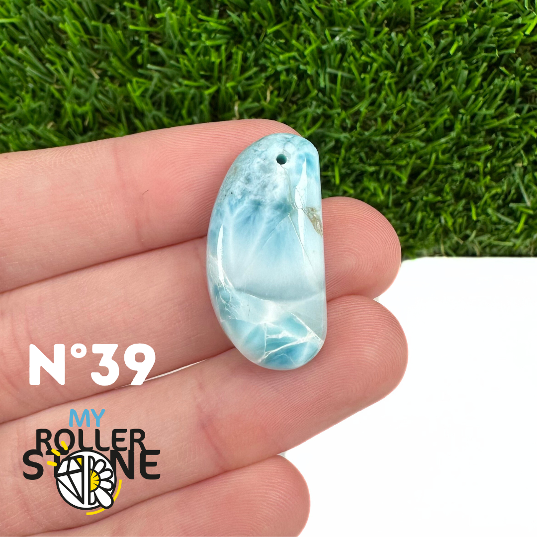 Pendentif Larimar 5A percé