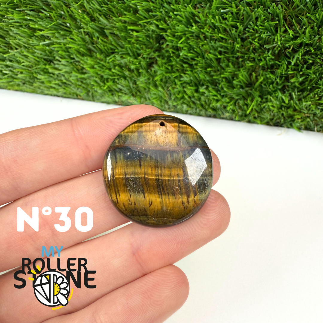 Pendentif Oeil de Faucon Percé 5A