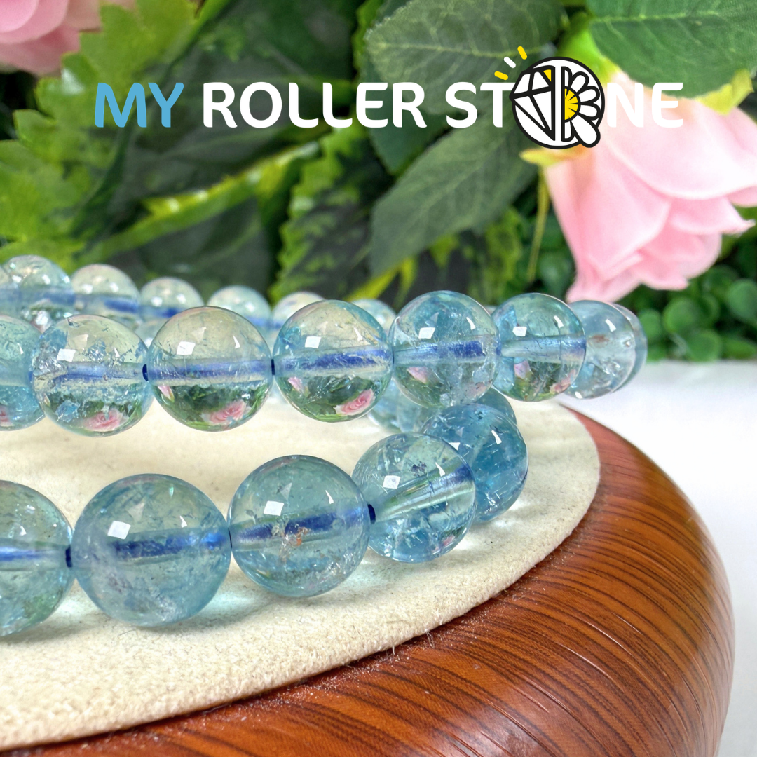 Bracelet Topaze Bleue 7A