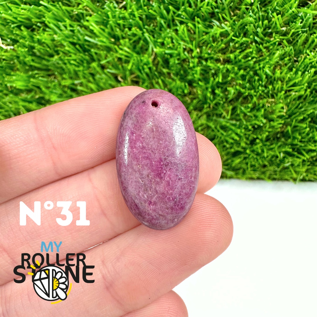 Pendentif Percé Rubis 3A