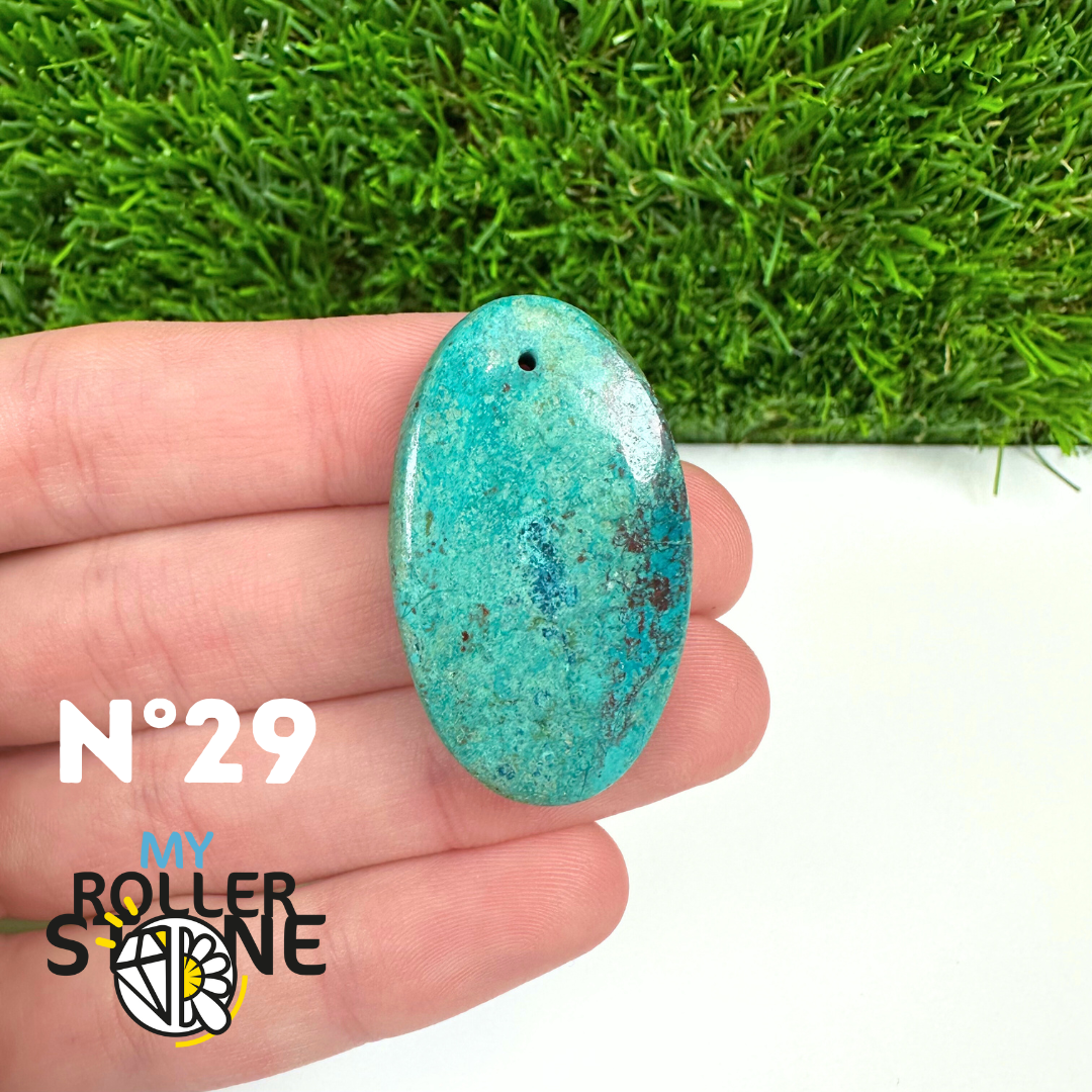 Pendentif Percé Shattuckite 5A