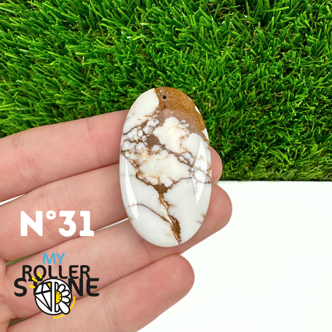 Pendentif en Magnésite « Cheval Sauvage »