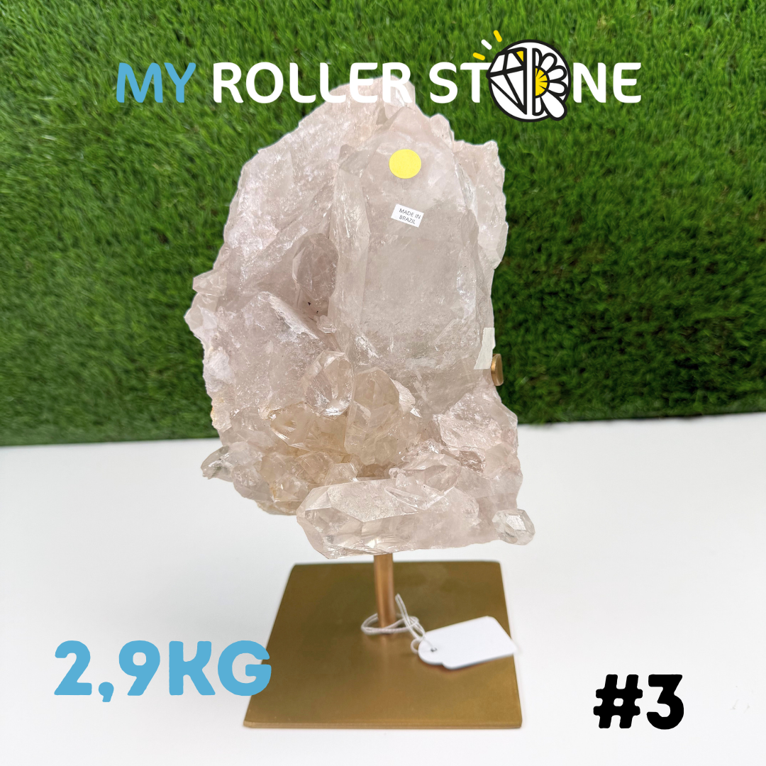 Cristal de roche sur Support #3