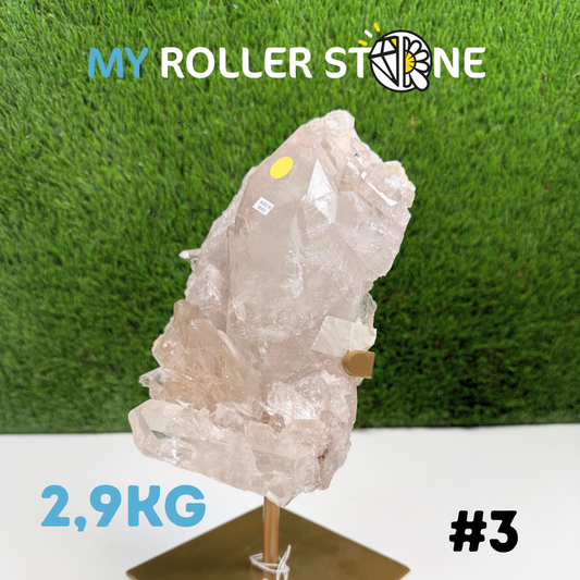 Cristal de roche sur Support #3