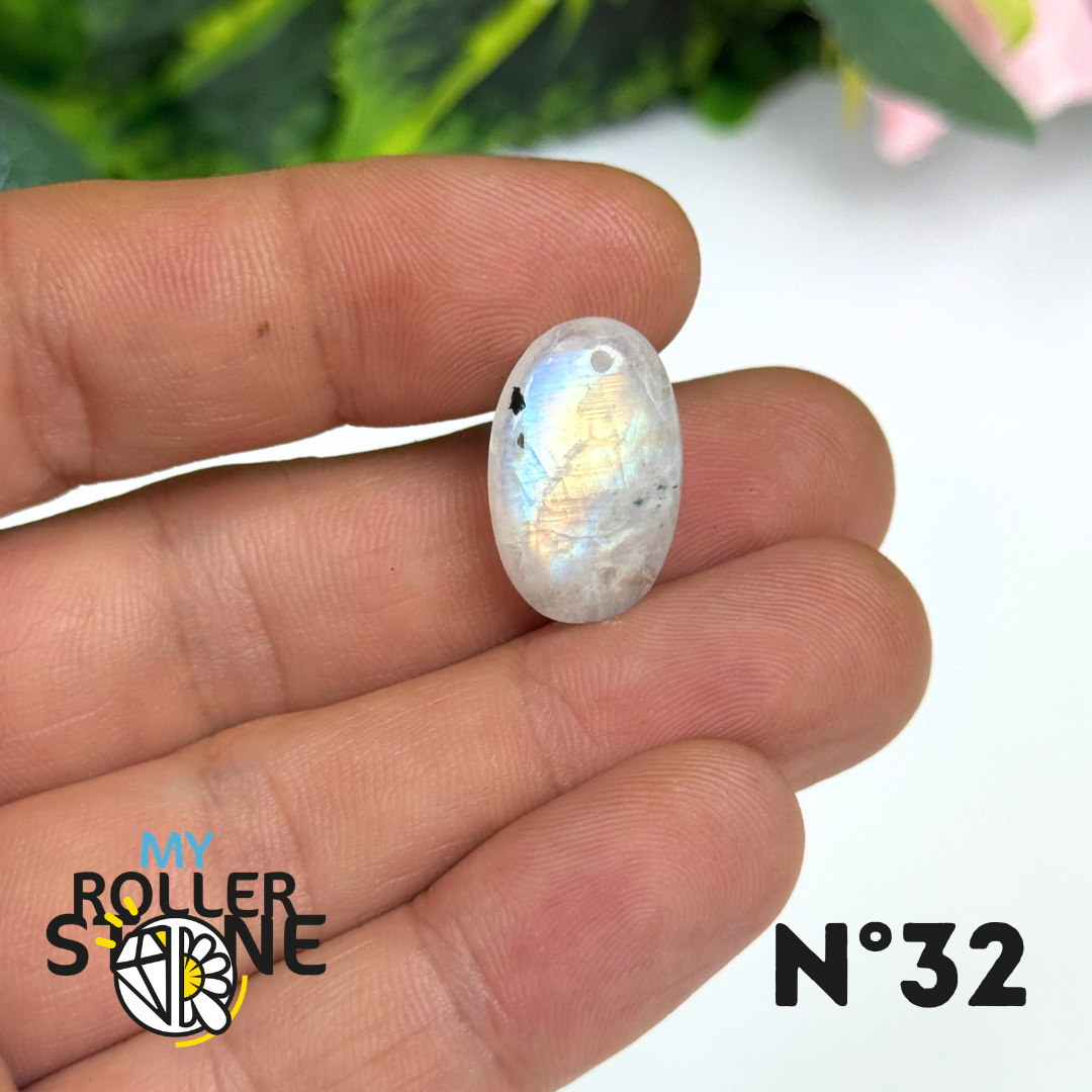 Petits Pendentifs Pierre de lune Forme Libre 5A