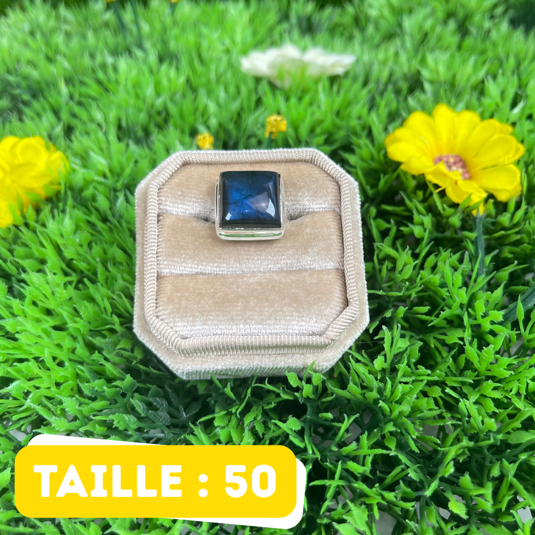 Bague Labradorite Bluefire #331