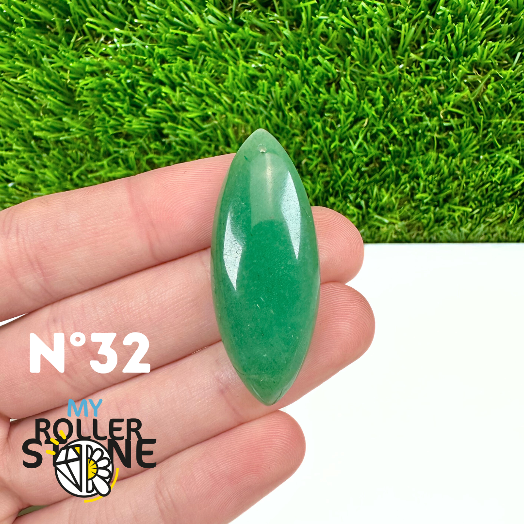 Pendentif Percé Aventurine 5A