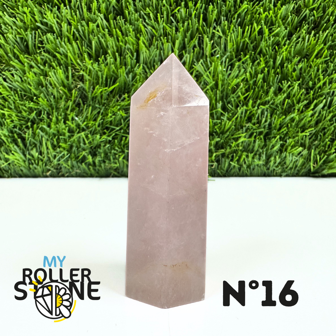 Pointes Pierre Quartz Rose