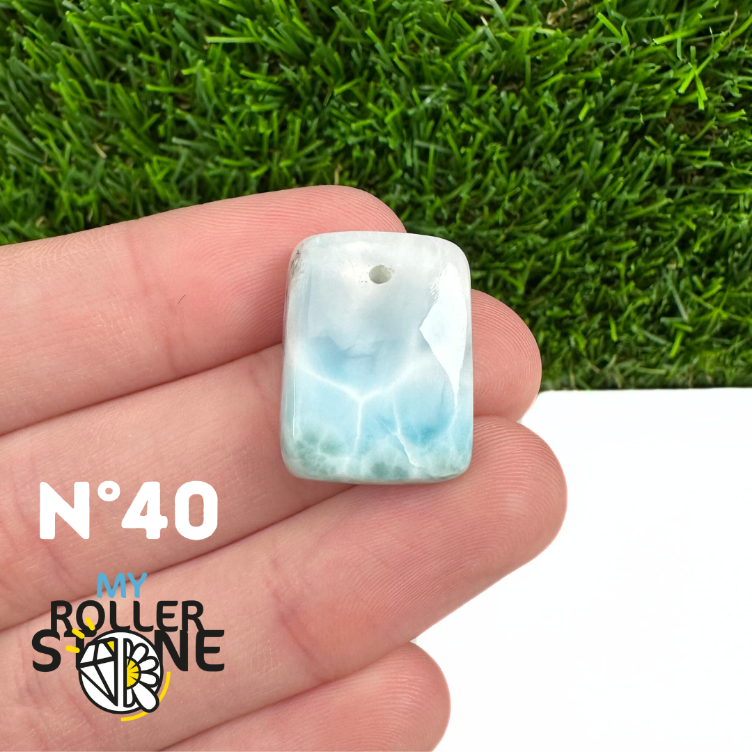 Pendentif Larimar 5A percé