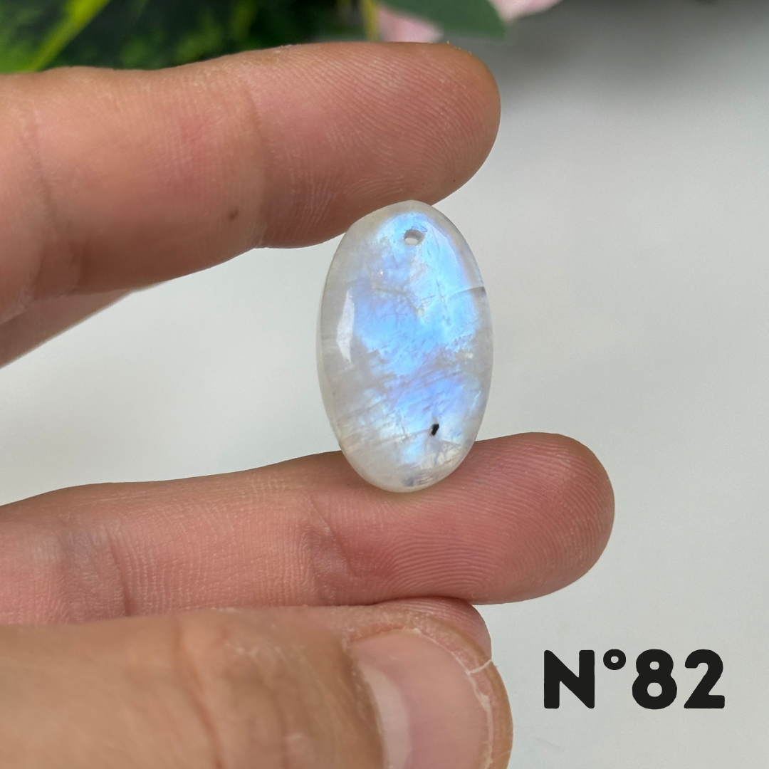 Pendentifs Pierre de lune Forme Libre 5A