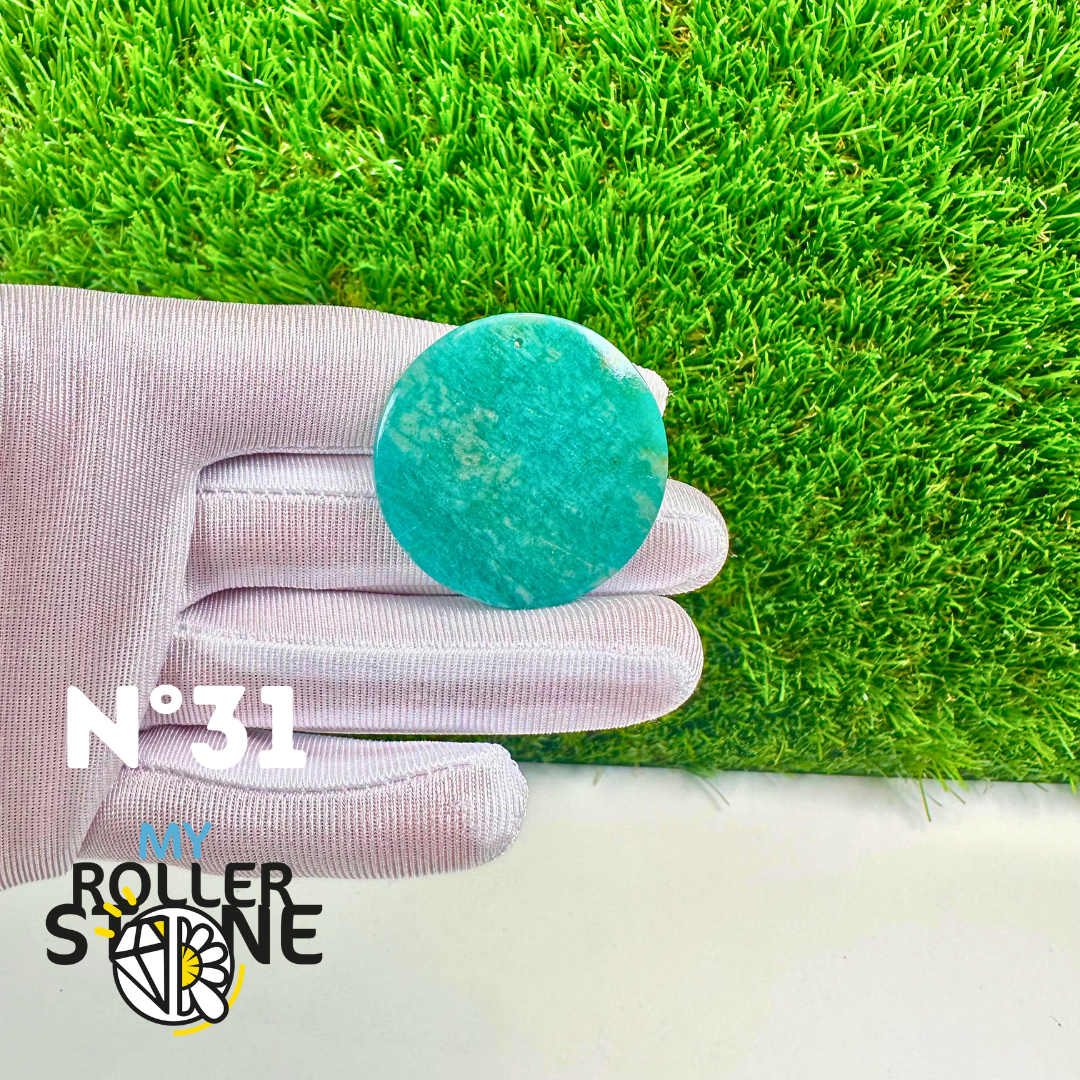 Pendentif Amazonite bleue