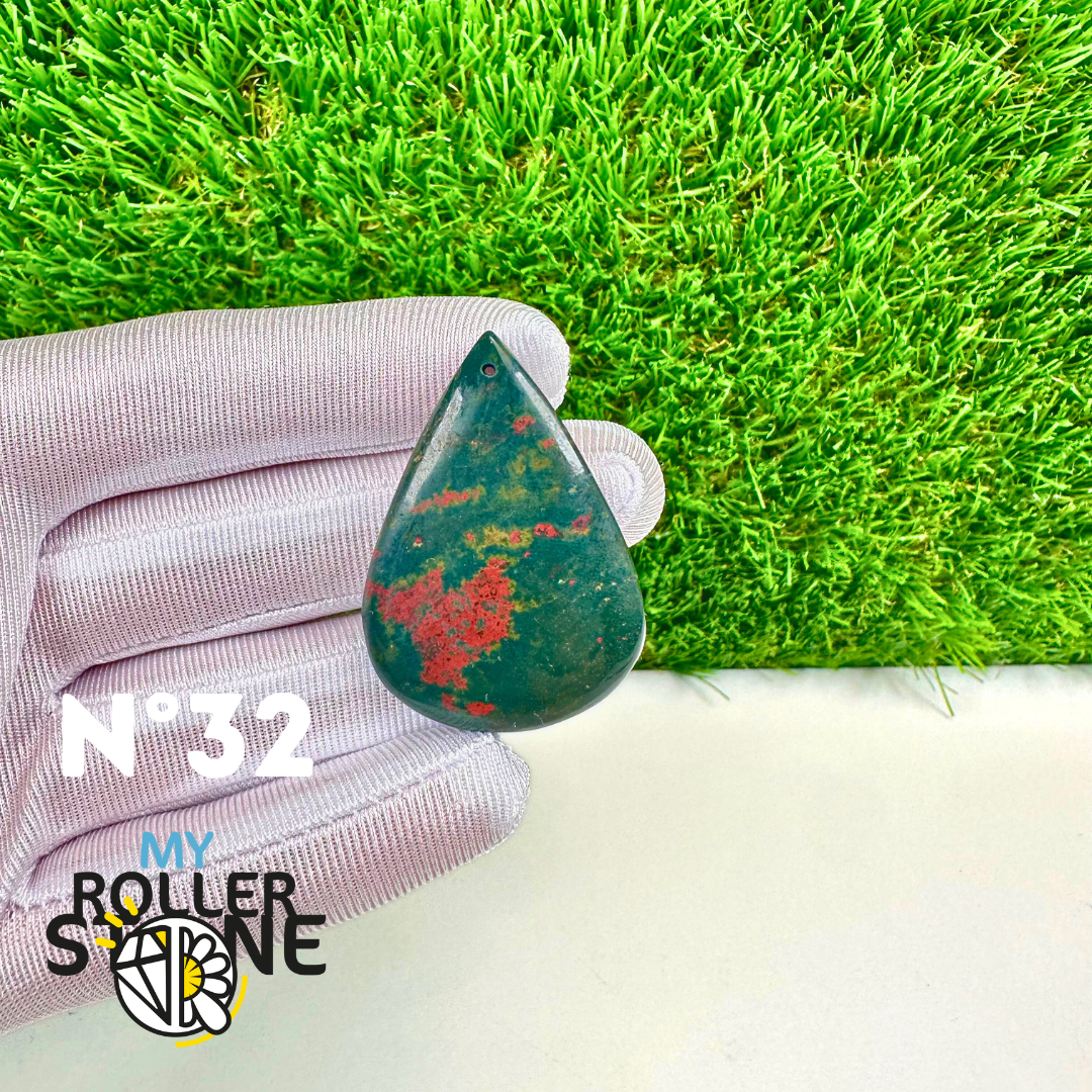 Pendentif Percé Héliotrope