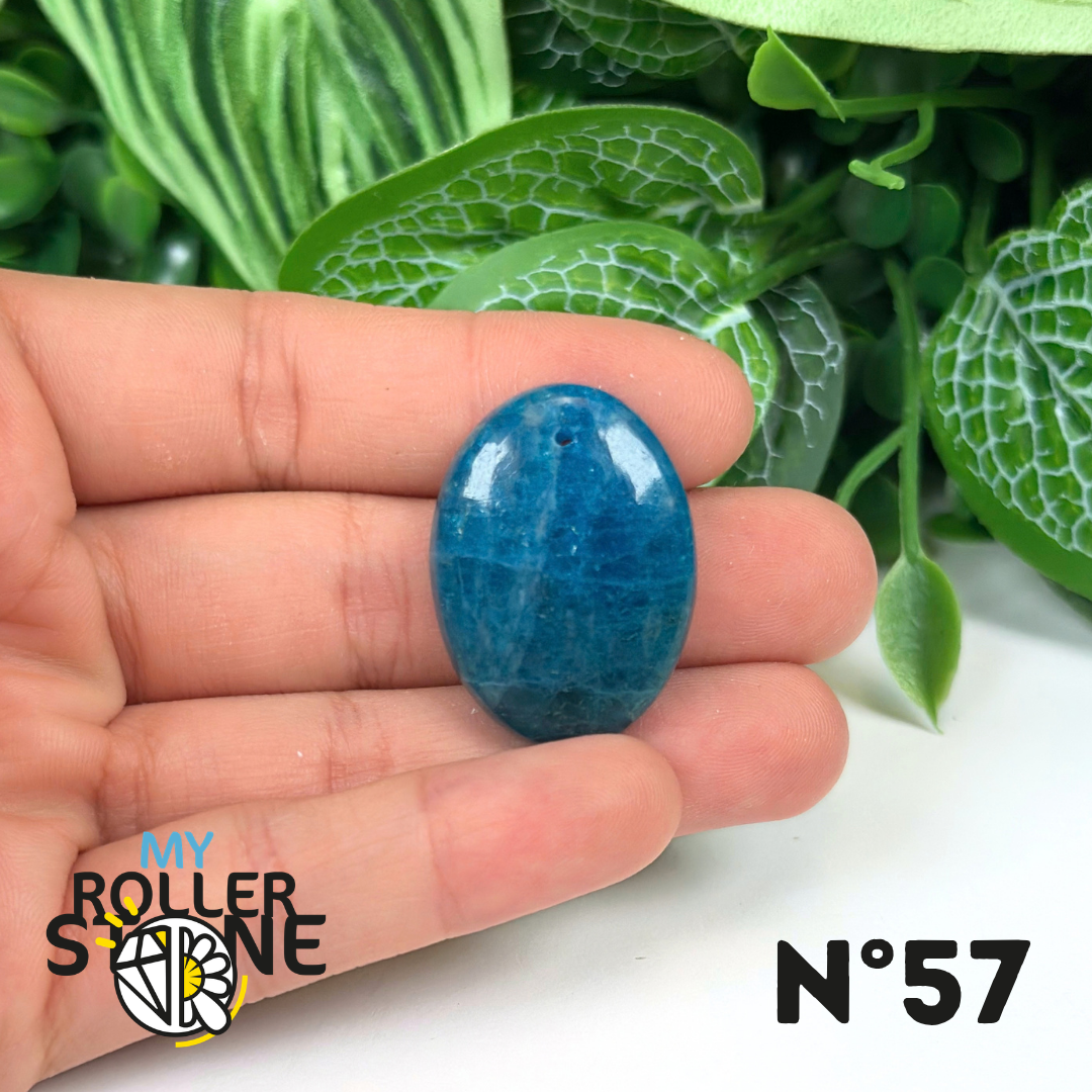 Pendentif Apatite bleue 5A
