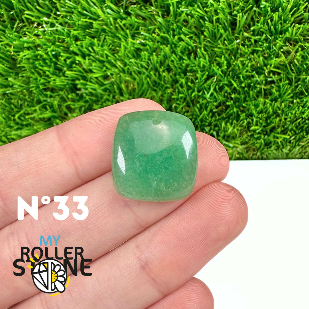 Pendentif Percé Aventurine 5A