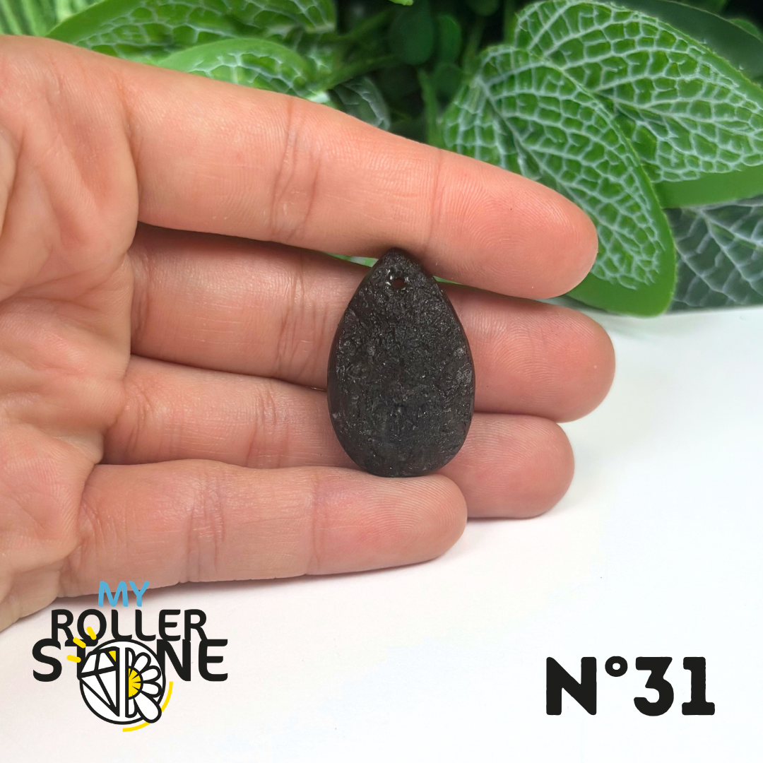 Pendentif Tectite Percé