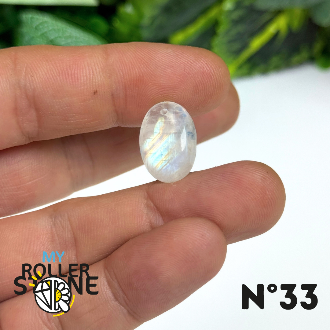 Petits Pendentifs Pierre de lune Forme Libre 5A