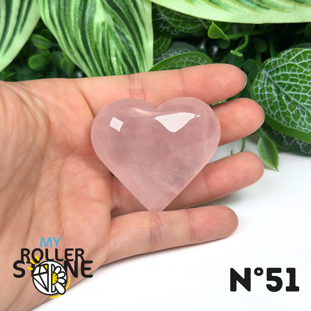Cœur en Quartz rose